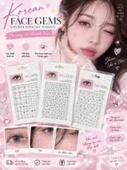 Hình Đá Dán Mắt Makeup – Phụ Kiện Đính Đá Khóe Mắt Bắt Sáng Korean Style