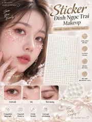 Dán Ngọc Trai Mini 4mm, 8mm Dán Mặt & Nail – Phụ Kiện Makeup Nhỏ Xinh