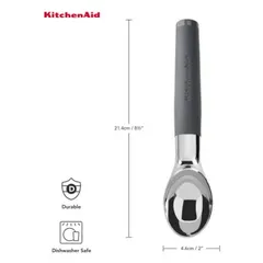 Muôi múc kem KitchenAid KAS117OHCGG màu xám than