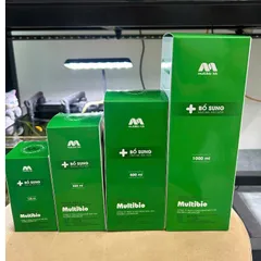 MULTIBIO Vi Sinh Thế Hệ Mới - Chai 1000ml - Xử Lý Độc Tố Làm Trong Nước Khử Mùi Hôi Tanh - Bổ Sung Enzyme Tiêu Hóa
