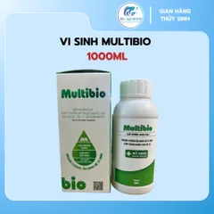 MULTIBIO Vi Sinh Thế Hệ Mới - Chai 1000ml - Xử Lý Độc Tố Làm Trong Nước Khử Mùi Hôi Tanh - Bổ Sung Enzyme Tiêu Hóa