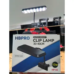 Đèn Kẹp Bể Cá Thủy Sinh 42 LED, Cho bể 30–40cm, Ánh sáng đẹp, tiết kiệm điện, dễ lắp kẹp