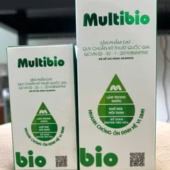 MULTIBIO Vi Sinh Thế Hệ Mới - Chai 1000ml - Xử Lý Độc Tố Làm Trong Nước Khử Mùi Hôi Tanh - Bổ Sung Enzyme Tiêu Hóa