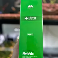 MULTIBIO Vi Sinh Thế Hệ Mới - Chai 1000ml - Xử Lý Độc Tố Làm Trong Nước Khử Mùi Hôi Tanh - Bổ Sung Enzyme Tiêu Hóa