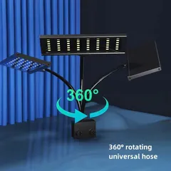 Đèn Kẹp Bể Cá Thủy Sinh 42 LED, Cho bể 30–40cm, Ánh sáng đẹp, tiết kiệm điện, dễ lắp kẹp