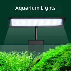 Đèn Kẹp Bể Cá Thủy Sinh 42 LED, Cho bể 30–40cm, Ánh sáng đẹp, tiết kiệm điện, dễ lắp kẹp