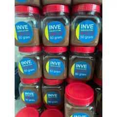 COMBO 2 Lọ Cám Thái Cho Cá Cảnh INVE 3/5 & 5/8 Hũ 50g, Thức Ăn Giúp Cá Lớn Nhanh, Không Gây Đục Nước