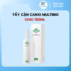 Tẩy Cặn Canxi MULTIBIO - Chai 150ml - Vệ Sinh Kính Bể Cá Hồ Thủy Sinh Tẩy Cặn Khoáng Vết Ố Kính