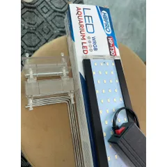 Đèn Máng Nhôm Bể Cá WRGB Cao Cấp - 6 Hàng Bóng Sáng Trắng - Đỏ Cá Không Đỏ Nước - Bền Đẹp