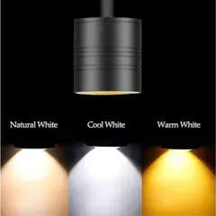Đèn Rọi Mini 3W Cho Bể Cá Để Bàn, Chỉnh Tiêu Cự, 3 Chế Độ Màu, Đèn Kẹp Nhỏ Gọn, Ánh Sáng Tập Trung
