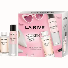 ✨ Set nước hoa LA RIVE QUEEN OF LIFE quyến rũ, kèm xịt thơm toàn thân, giao hỏa tốc 2H