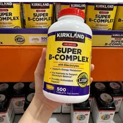 Viên uống Vitamin B Kirkland Super B Complex 500 viên 835356