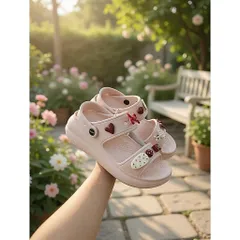 DÉP SANDAL ĐẾ CAO 5 CM TẶNG KÈM CHARM NGẪU NHIÊN, TÔN DÁNG - NĂNG ĐỘNG - CÁ TÍNH