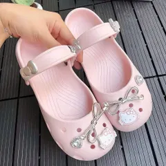 [TẶNG CHARM] Dép Ballet Nữ Classic Mix Charm Ngẫu Nhiên Siêu Xinh