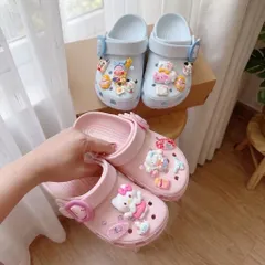 Mẫu mới 2026 - Dép sục quay gài đế 3cm, mềm nhẹ êm chân, tặng kèm charm xinh
