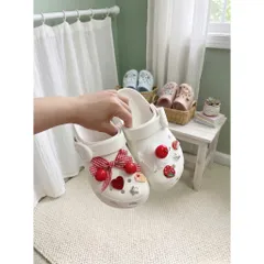 Mẫu mới 2026 - Dép sục quay gài đế 3cm, mềm nhẹ êm chân, tặng kèm charm xinh