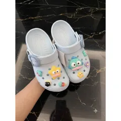 Mẫu mới 2026 - Dép sục quay gài đế 3cm, mềm nhẹ êm chân, tặng kèm charm xinh