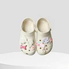 Dép sục classic đi nhẹ êm chân, chống trơn trượt - thời trang - cá tính kem, hồng, trắng