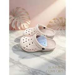 KHÔNG KÈM CHARM Dép Sục Quai Hậu Đế Cao 3Cm Chất Liệu EVA Mềm Nhẹ Form Chuẩn Hàng chất lượng cao