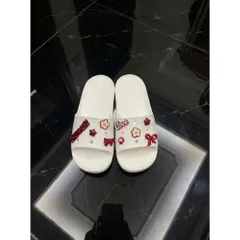 Dép nữ quai ngang đi nhẹ êm, chống trơn trượt - tặng kèm 10 charm ngẫu nhiên