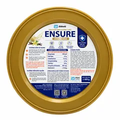 Sữa Bột Abbott Ensure Nhập Khẩu Đức 400g - Bổ Sung Dinh Dưỡng Cho Người Cao Tuổi, Tăng Cường Sức Khỏe & Hệ Miễn Dịch 817736