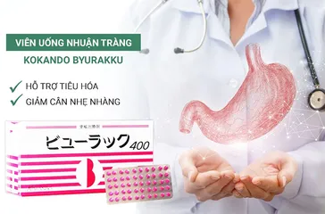 Viên Uống nhuận tràng Kokando Byurakku 400 viên Nhật Bản - Hỗ Trợ Táo Bón Hiệu Quả