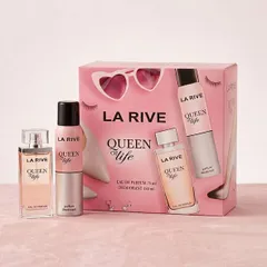 ✨ Set nước hoa LA RIVE QUEEN OF LIFE quyến rũ, kèm xịt thơm toàn thân, giao hỏa tốc 2H