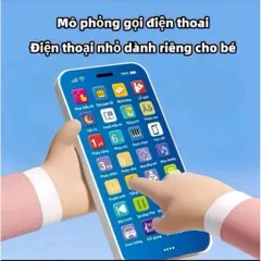 Đồ Chơi Điện Thoại 28 Nút 36 Nút,GIÚP CON TRÁNH XA ĐIỆN THOẠI MÀN HÌNH,CÓ NÚT LỄ NGHI DẠY CON LỄ PHÉP TỪ SỚM