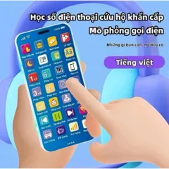 Đồ Chơi Điện Thoại 28 Nút 36 Nút,GIÚP CON TRÁNH XA ĐIỆN THOẠI MÀN HÌNH,CÓ NÚT LỄ NGHI DẠY CON LỄ PHÉP TỪ SỚM