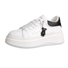 GIÀY NỮ SNEAKER NỮ ĐẾ CAO PHỐI ĐỎ THỜI TRANG 4-5CM