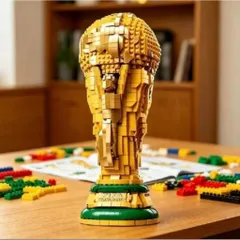 (HÀNG ĐẸP)Bộ lắp ráp wonld cup GOLDEN 2026