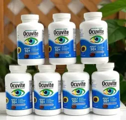 ?️ Viên uống Ocuvite Adult 50+ bổ mắt chính hãng Mỹ, giúp sáng mắt, ngừa lão hóa 150 viên