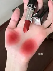 Son Dior 806 Rouge Dior Velvet Limited Edition Red Luck lì mịn, lên màu chuẩn ? Giá rẻ bất ngờ!