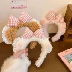 [Bờm] Cài tóc nơ gấu cute