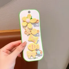 [Kẹp tóc] Set 5c kẹp hoa kẹo dễ thương