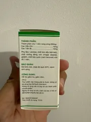 Toplexil Cap Apco giảm ho long đờm (Lọ 24 viên)