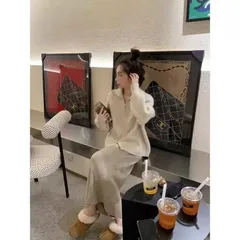 [SIÊU SALE] Chân Váy Bầu Dáng Dài Ống Đứng, Nỉ Len Lông Thỏ Mềm Ấm Co Giãn, Chân Váy Bầu Bigsize Thu Đông