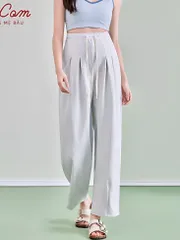 [HOT] Quần Bầu Bom Thụng Kaki Dây Rút Điều Chỉnh Size Thời Trang Hè Mặc Trước Sau Sinh