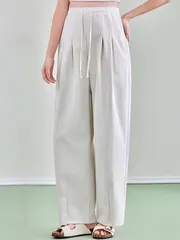 [HOT] Quần Bầu Bom Thụng Kaki Dây Rút Điều Chỉnh Size Thời Trang Hè Mặc Trước Sau Sinh