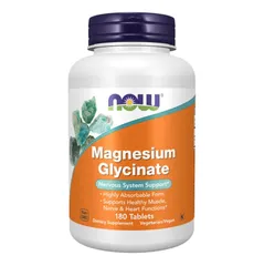 (180 viên) Magnesium Glycinate - Hỗ trợ sức khỏe hệ thần kinh, giảm căng thẳng mệt mỏi
