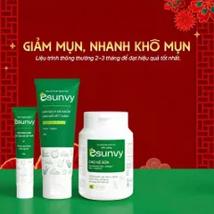 Sữa Rửa Mặt Esunvy Giúp Kiểm Soát Bã Nhờn Sạch Mụn Dùng Cho Mọi Loại Da Tuýp 50g - 150g TMP003