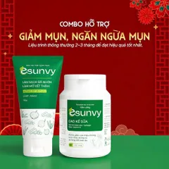 Sữa Rửa Mặt Esunvy Giúp Kiểm Soát Bã Nhờn Sạch Mụn Dùng Cho Mọi Loại Da Tuýp 50g - 150g TMP003