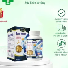(Chính hãng Canada) Viên Uống Canxi VitaGold Bone Health Canxi Carbonate + Magie + Vitamin D3 Hỗ Trợ Xương Khớp Hộp 30 V