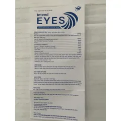 Viên Uống Bổ Mắt INTEND EYES - Tăng Cường Thị Lực, Giảm Mỏi Mắt, Sáng Mắt, Chống Khô Mắt hộp 30 viên