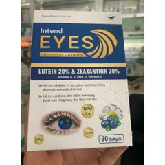 Viên Uống Bổ Mắt INTEND EYES - Tăng Cường Thị Lực, Giảm Mỏi Mắt, Sáng Mắt, Chống Khô Mắt hộp 30 viên