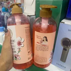 Gel tắm PURITÉ DE PROVENCE Rose hương hoa hồng dạng chai bơm
