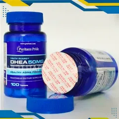 [Mẫu Mới nắp vặn] Viên uống Puritan's Pride D-H 50 mg |100 viên| Tổng hợp/Điều hòa & Cân bằng nội tiết tố & Làm chậm quá trình lão hóa [SP Chuẩn Mỹ không tem]