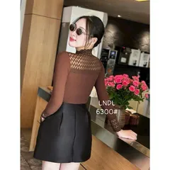 Áo len giữ nhiệt phối ren xinh 6300 - May0915