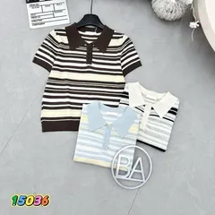 Áo len mongtoghi cổ bẻ trẻ trung thanh lịch, Áo len Quảng Châu cao cấp chất siêu đẹp - May0915