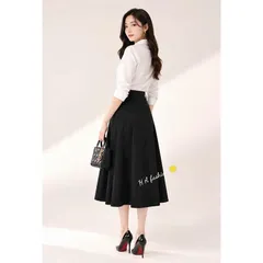 Chân váy công sở dáng xoè trẻ trung thanh lịch - May0915